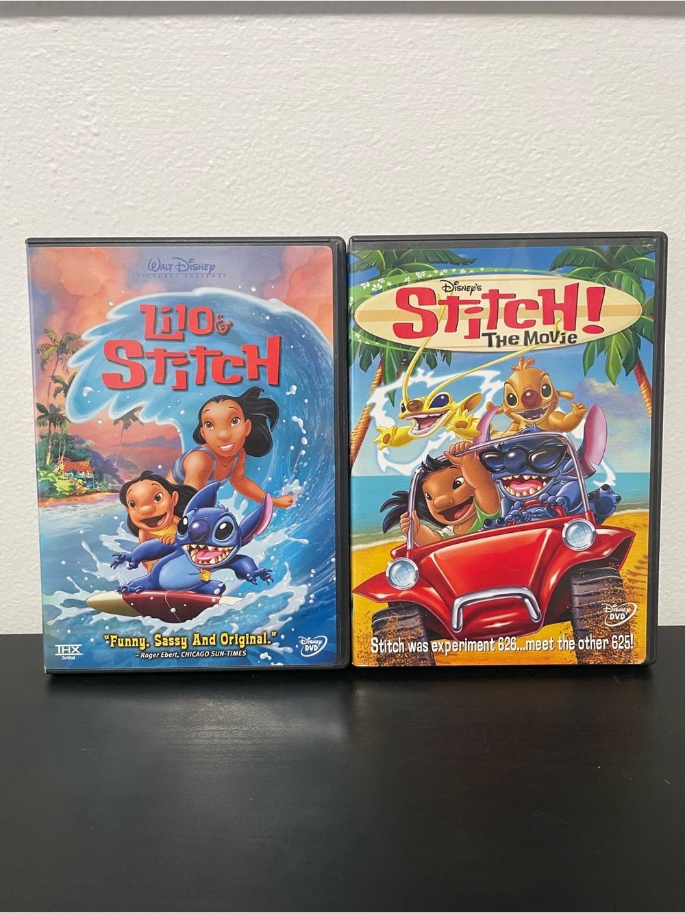 Lilo & Stitch / Stitch The Movie DVD Disney Bundle Original & Sequel Family